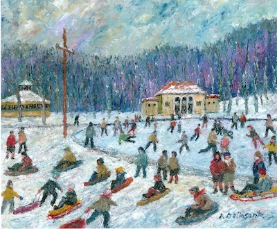 Armondo Dellasanta - Sledding, Recreation Park II