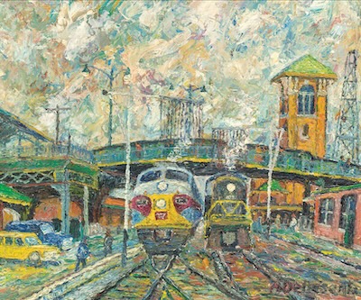 Armondo Dellasanta - Binghamton Train