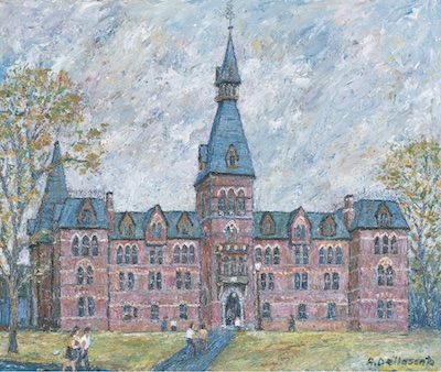 Armondo Dellasanta - Sage Hall, Print