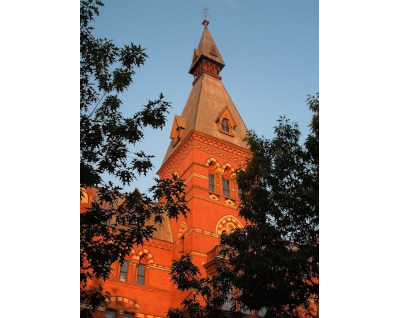 LKBurke Fine Art - Sage Hall Tower, Print