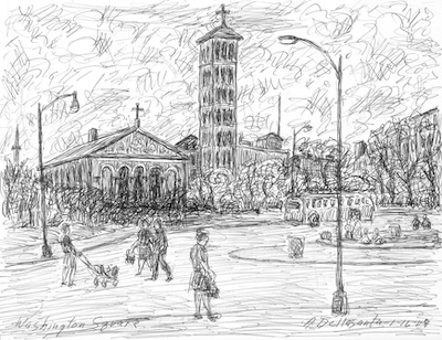 Armondo Dellasanta - Washington Square, Judson Memorial Church