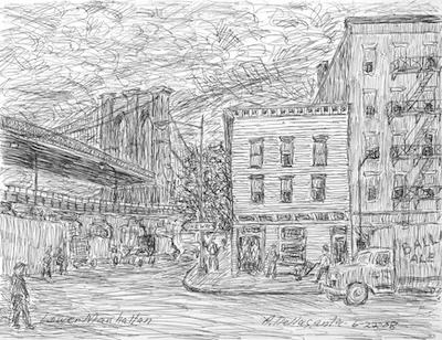 Armondo Dellasanta - Lower Manhattan