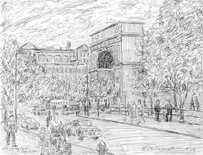 Armondo Dellasanta - Washington Square Arch