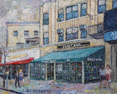 Armondo Dellasanta - Sweet Basil, circa 1990, 12x15