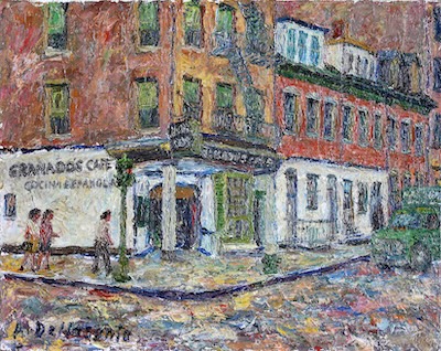 Armondo Dellasanta - Granado's Cafe, circa 1960, 11x14