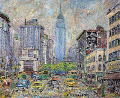 Armondo Dellasanta - Empire State Building, circa 1960, 20x24