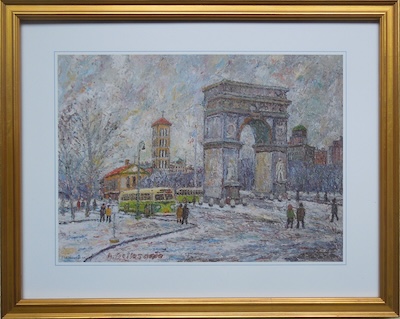 Armondo Dellasanta - Washington Square, Memorial Church