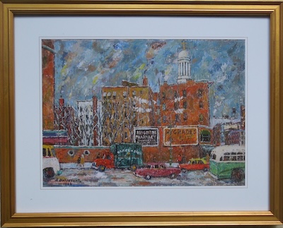 Armondo Dellasanta - Greenwich Village Street