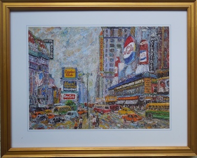 Armondo Dellasanta - Times Square, Hotel Claridge