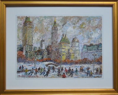 Armondo Dellasanta - Skaters, Central Park