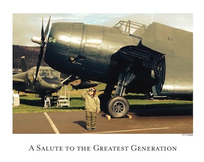 Veteran's Salute - Close Up, print