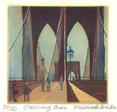 Arike - Cossing Over, Color Etching